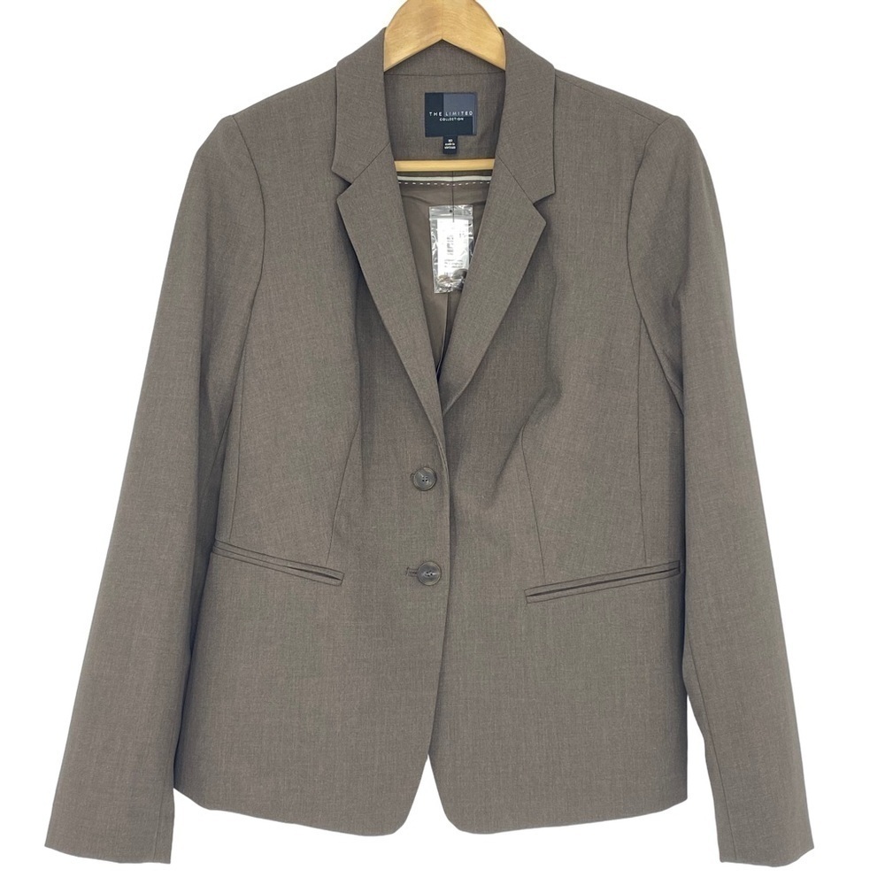 NWT The Limited Collection brown blazer jacket wms sz 10